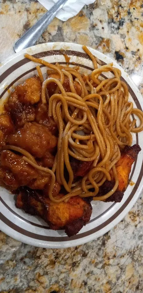 Orange Chicken & Chow Mein